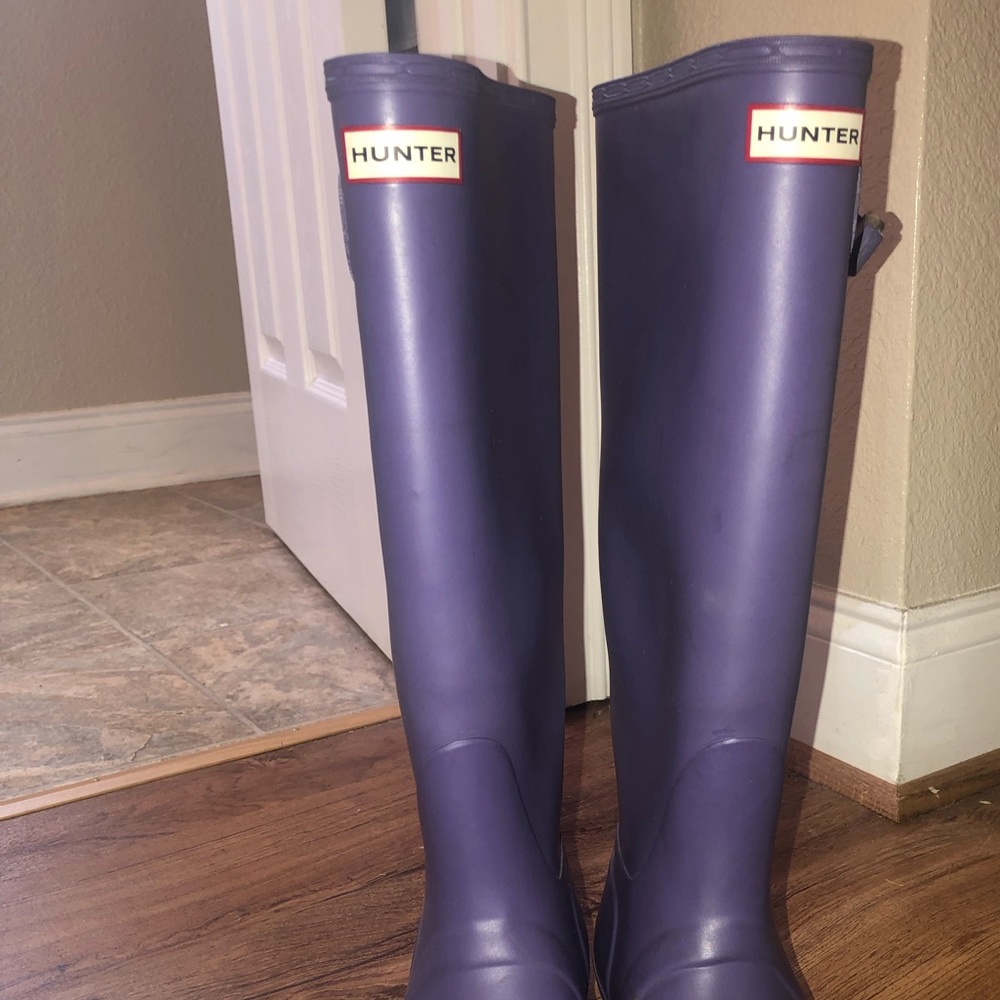 Light Purple Hunter Rain Boots